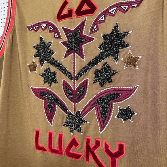 SCOTCH & SODA Embellished Go Lucky Jersey Tank - Picture 3 of 9
